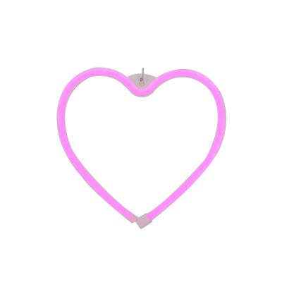 Néon Coeur Rose
