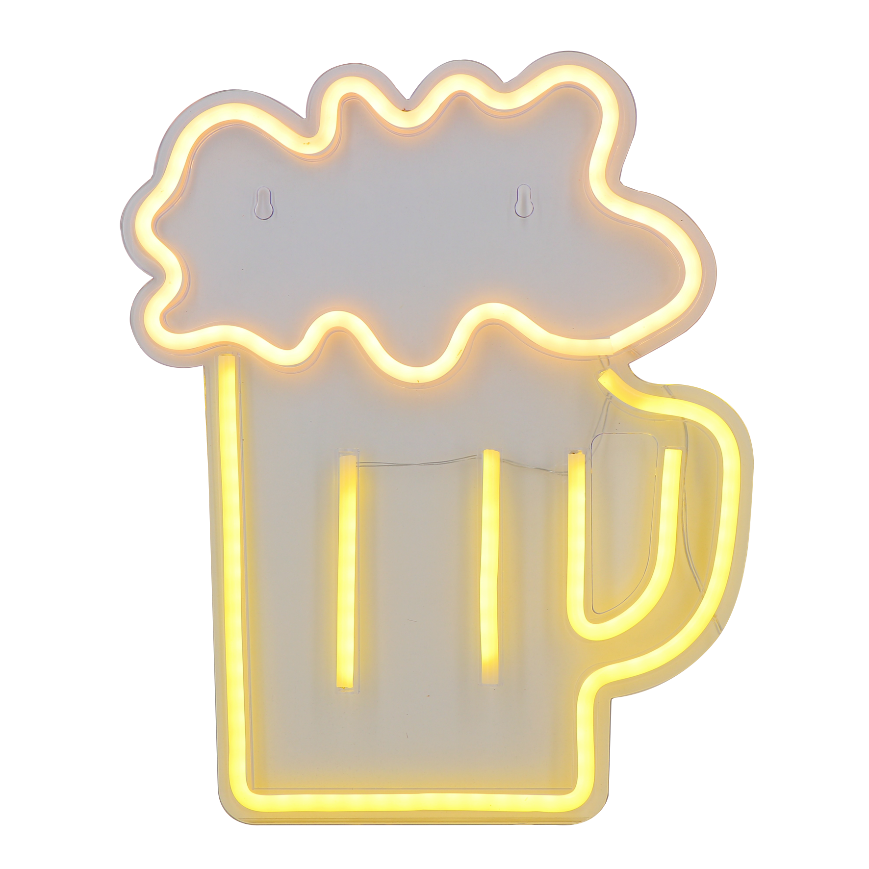 Néon Pinte Jaune / blanc