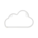 Néon Nuage Blanc chaud