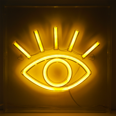 Néon Oeil Jaune
