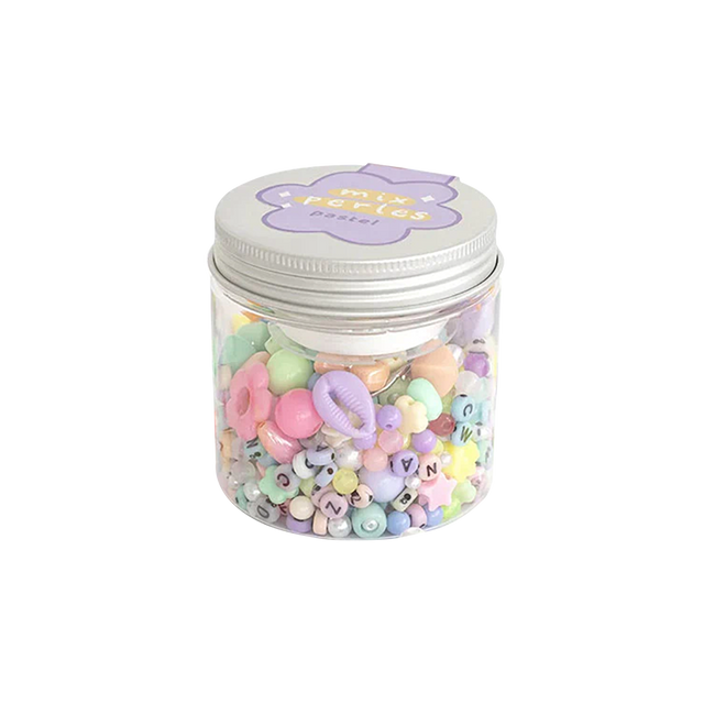 La Petite Epicerie Kit création MIX DE PERLES PASTEL