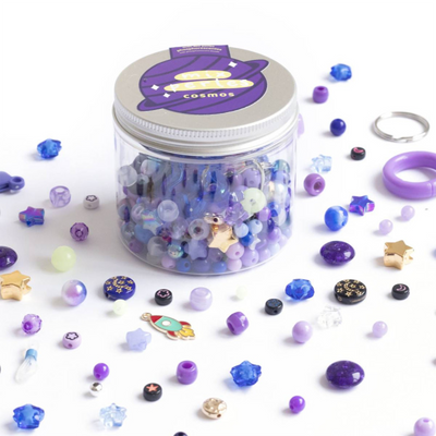 LA PETITE ÉPICERIE Kit création Mix de perles cosmos Mauve