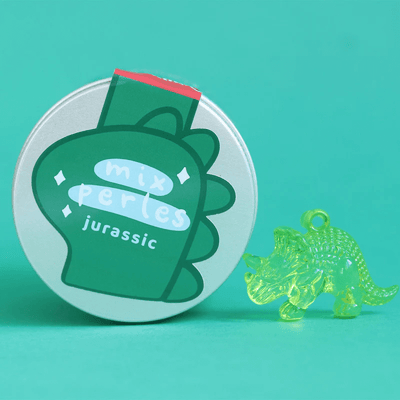 LA PETITE ÉPICERIE Kit création Mix de perles jurassic Vert