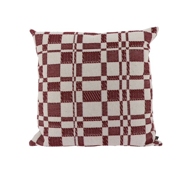 4MURS Coussin COOPER coloris rouge 44 x 44 cm