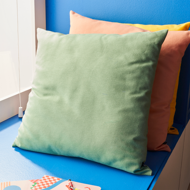 4MURS Coussin FIUME coloris vert clair 44 x 44 cm