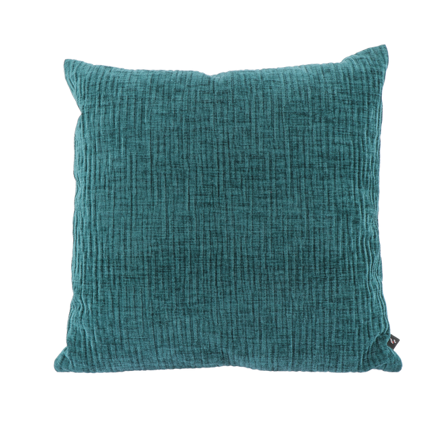 4MURS Coussin MEANDOR coloris bleu turquoise 44 x 44 cm