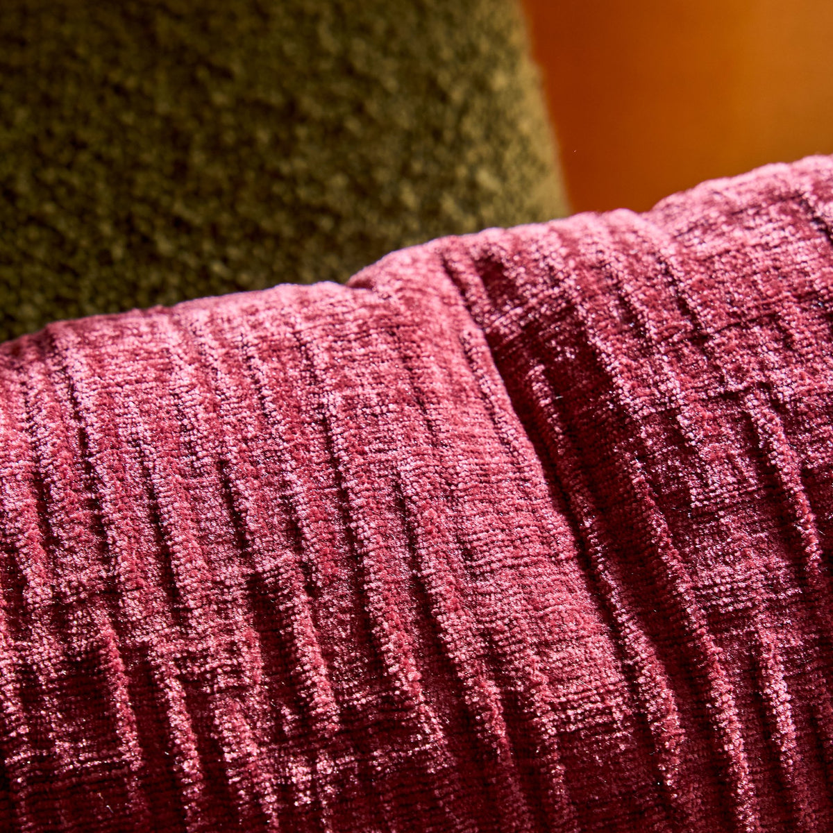 4MURS Coussin Meandor Rouge marsala