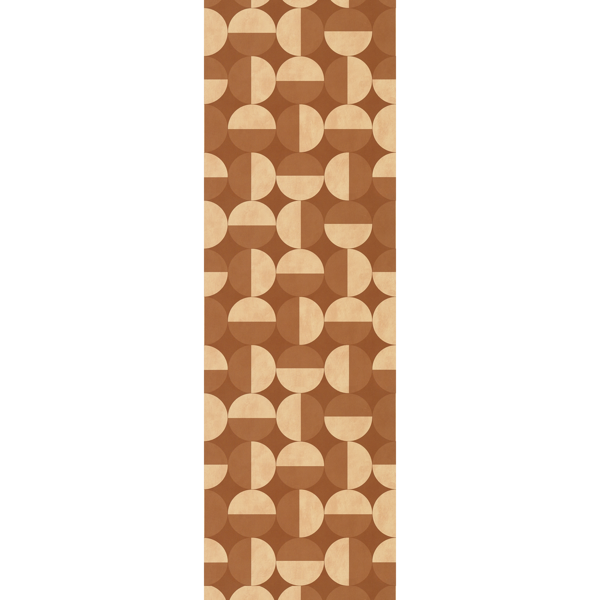 4MURS Papier peint intissé Luciano Terracotta