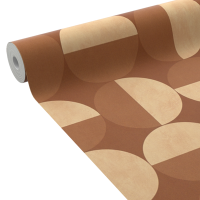 4MURS Papier peint intissé Luciano Terracotta