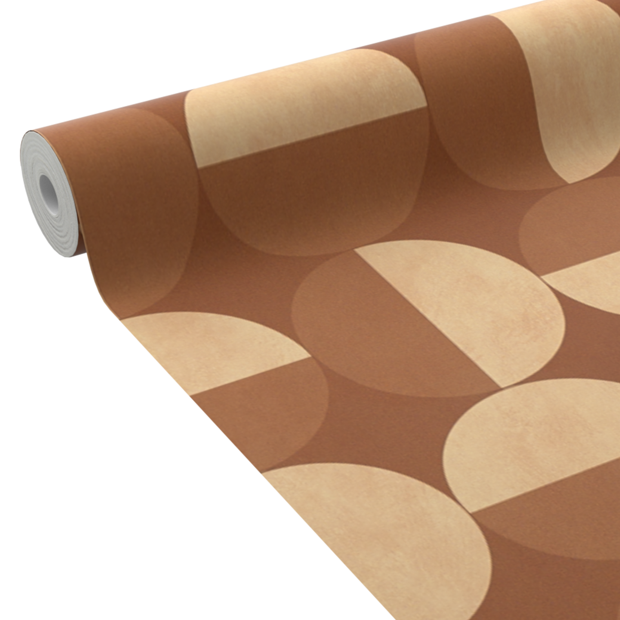 4MURS Papier peint intissé Luciano Terracotta