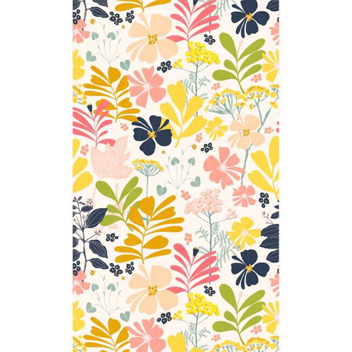 4MURS Papier peint panoramique L Mareva Multicolore Satiné