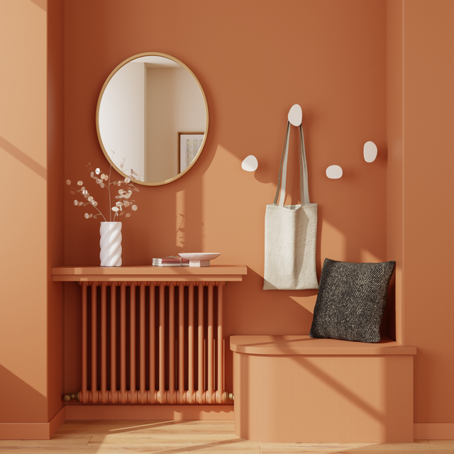 Saphyr Peinture Peinture orange cuivré Satiné 0,5 L