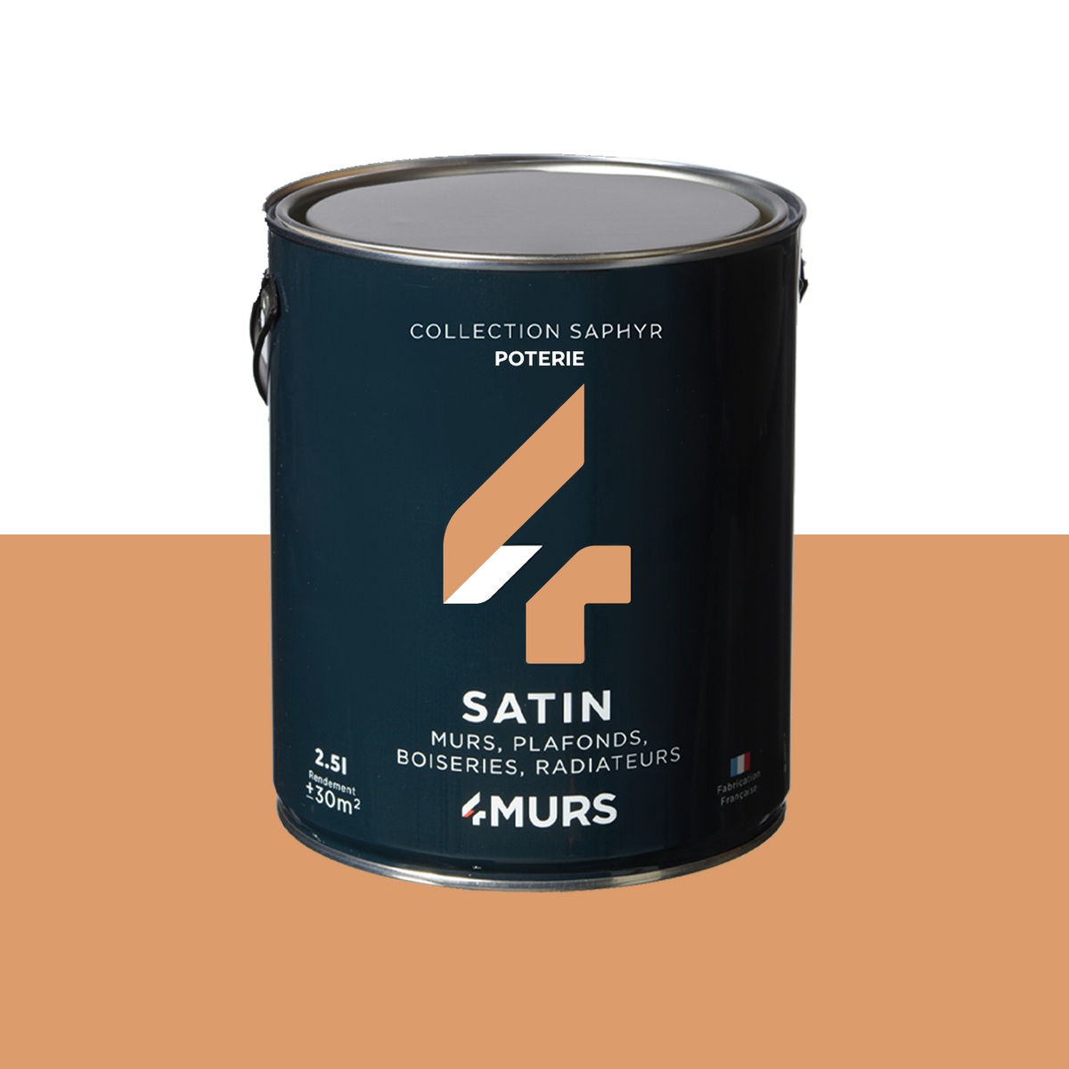 SAPHYR Peinture Saphyr Poterie Satiné 2,5L