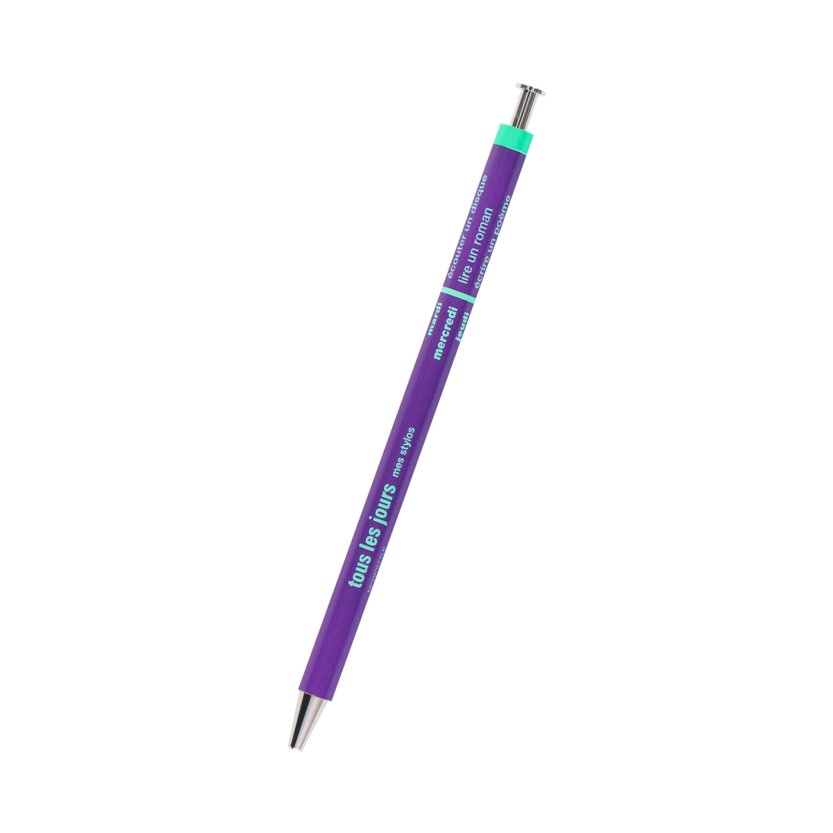 Stylo Bille à encre gel Violet