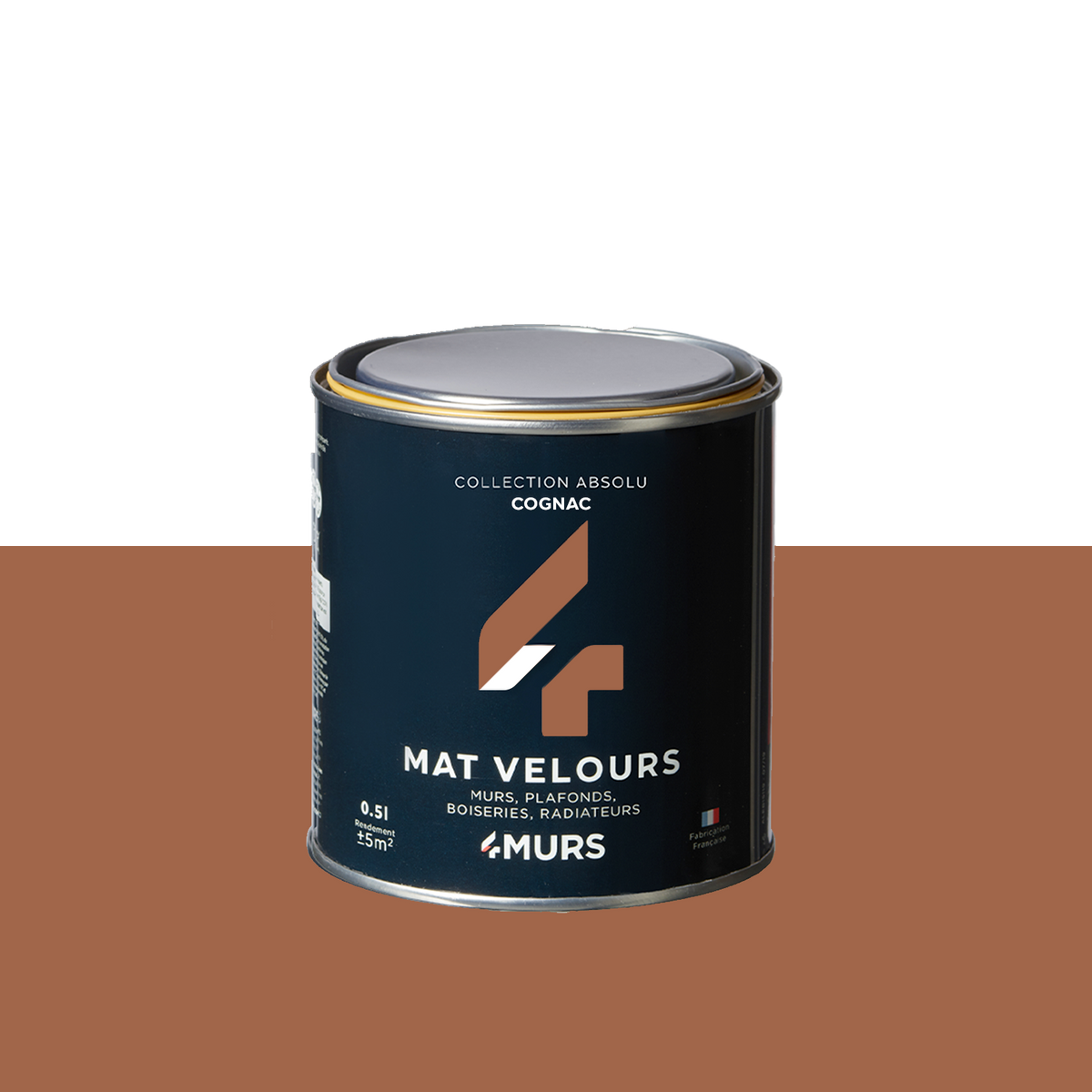 ABSOLU Peinture Absolu Cognac Mat 0,5L