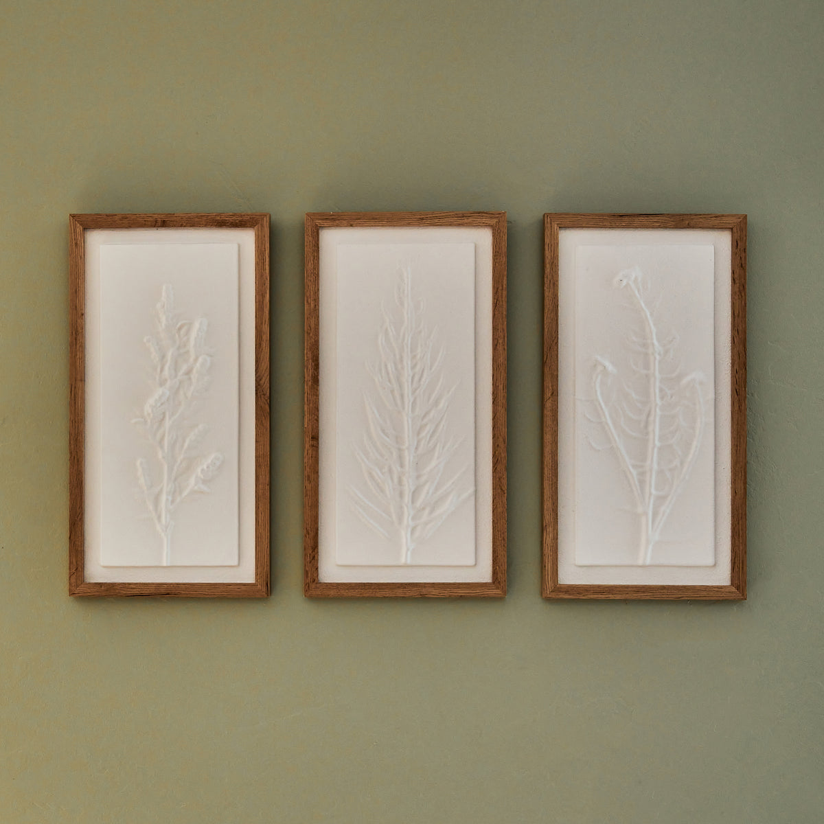 4MURS Tableau embelli Flora Blanc