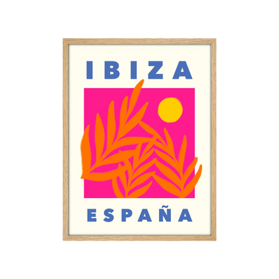 4MURS Image sous verre Ibiza Multicolore