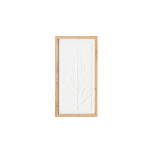 4MURS Tableau embelli FLORA coloris blanc