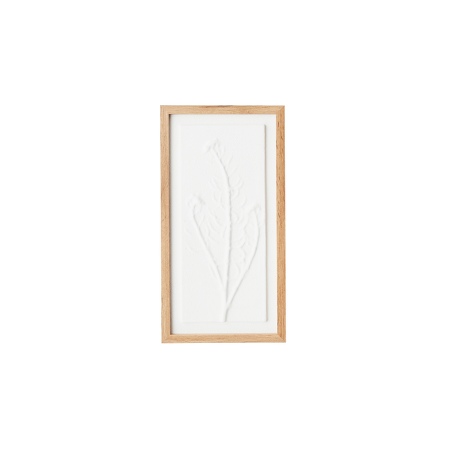 4MURS Tableau embelli FLORA coloris blanc