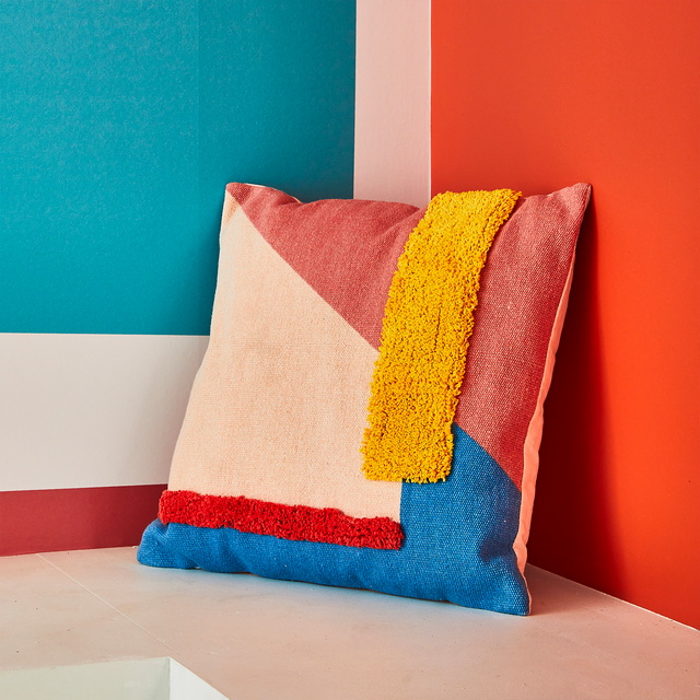 4MURS Coussin EPIPHY coloris multicolore 40 x 40 cm