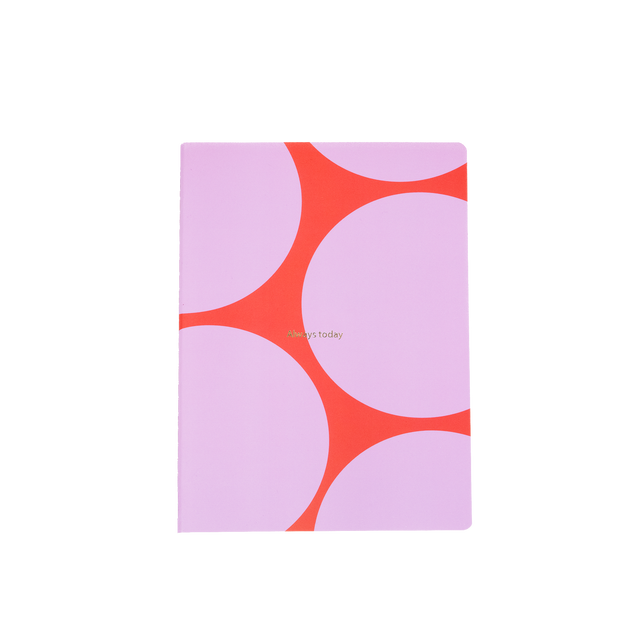 HELIO FERRETTI Carnet ALWAYS TODAY coloris Rouge/Violet