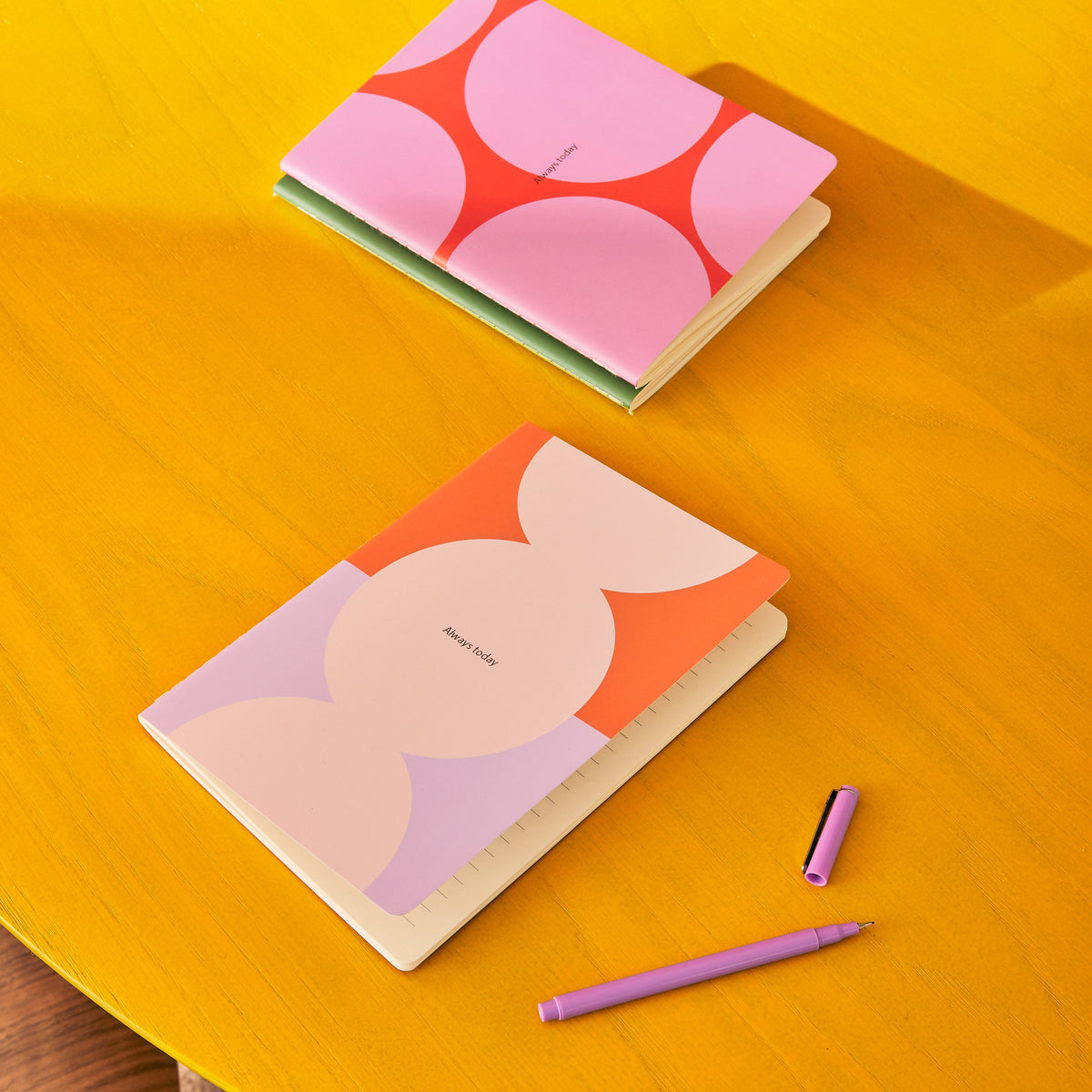 HELIO FERRETTI Carnet Always today Orange/violet