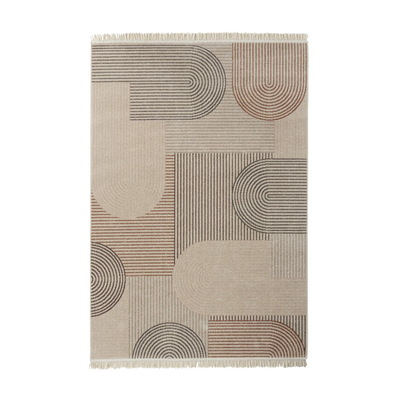 Tapis Many Marron/taupe