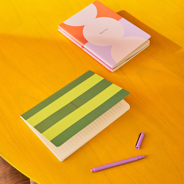 HELIO FERRETTI Carnet ALWAYS TODAY coloris vert