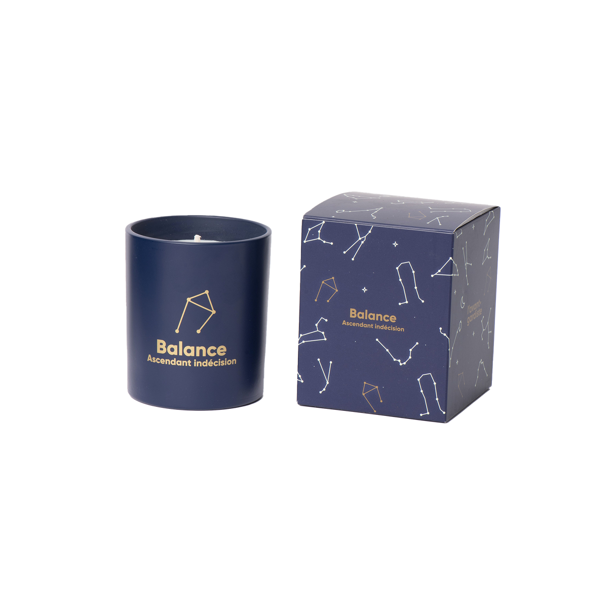 L'AVANT GARDISTE Bougie parfumée Astro balance Pêche et musc 200G