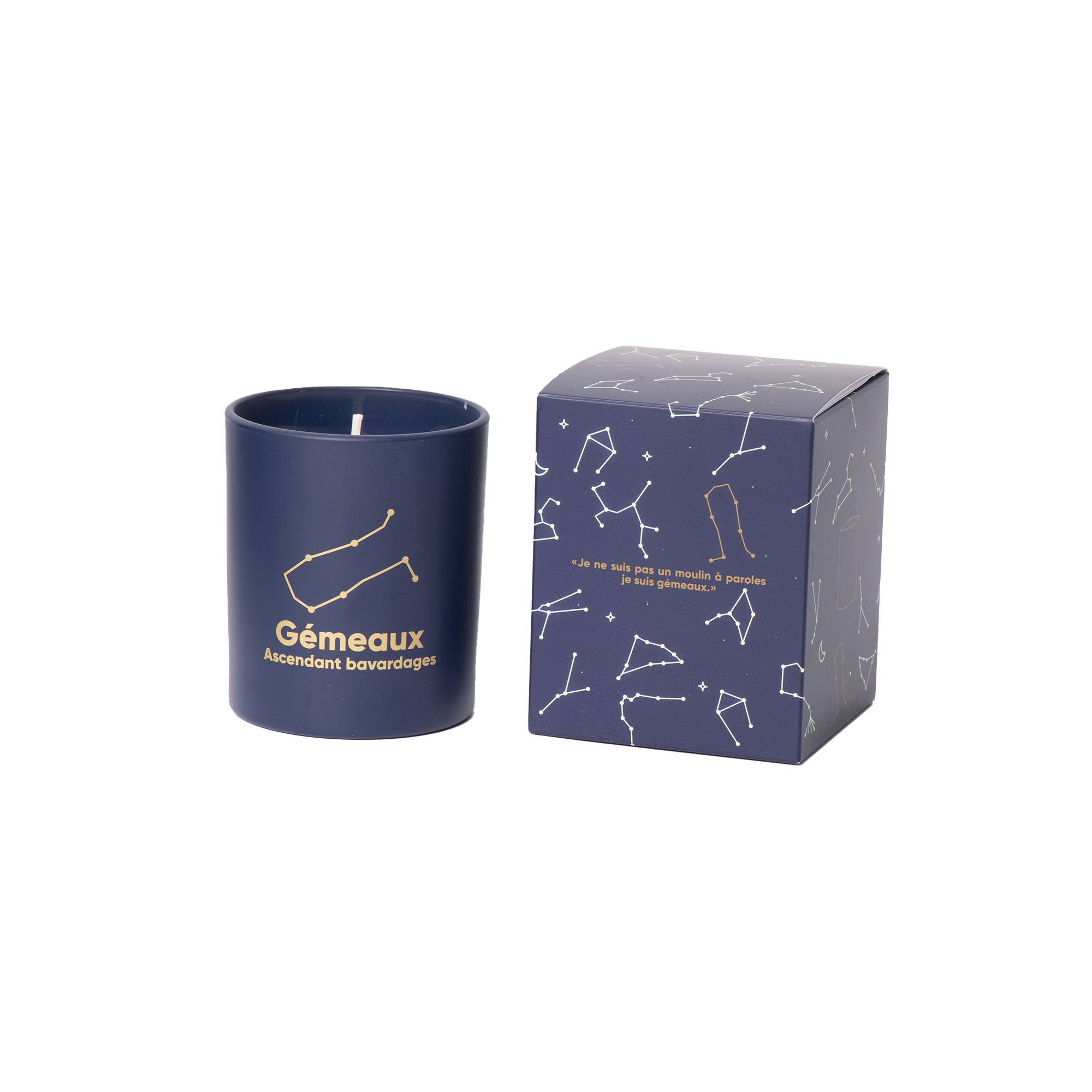 L'AVANT GARDISTE Bougie parfumée Astro gemeaux Pêche et musc