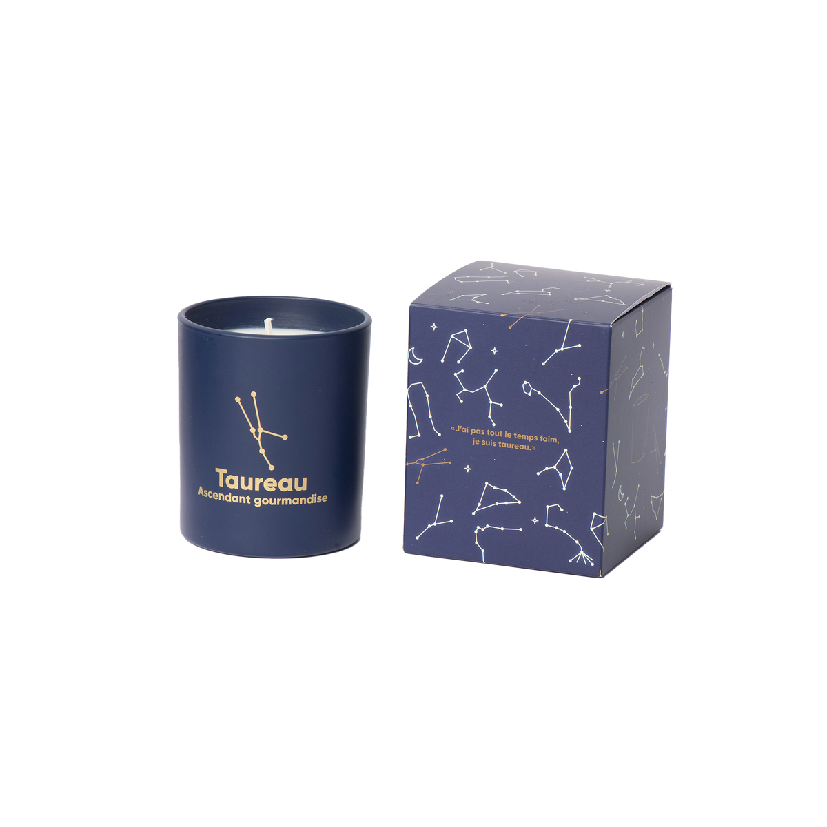 L'AVANT GARDISTE Bougie parfumée Astro taureau Peche et musc