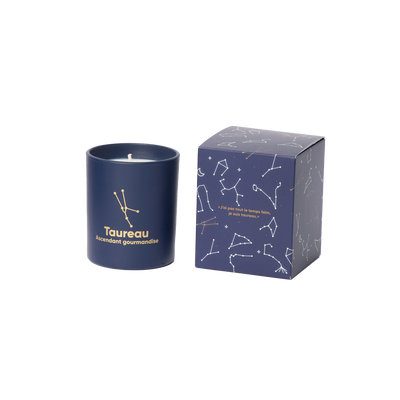 L'AVANT GARDISTE Bougie parfumée Astro taureau Peche et musc