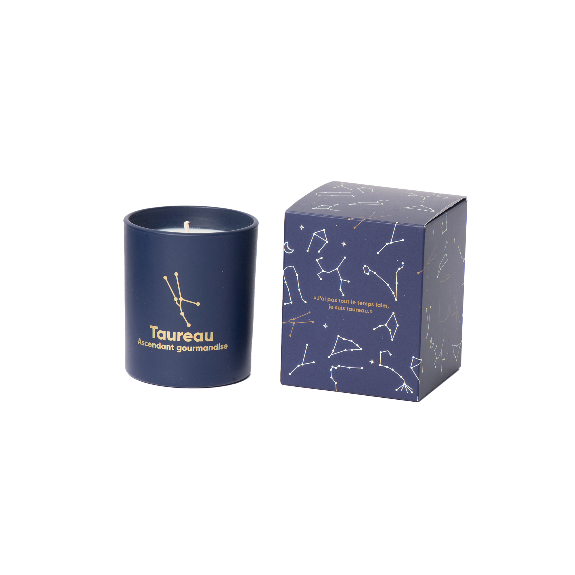 L'AVANT GARDISTE Bougie parfumée Astro taureau Peche et musc