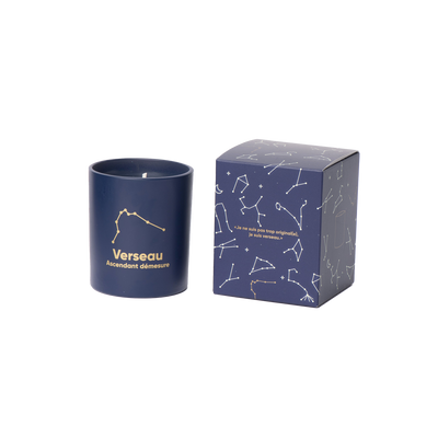 L'AVANT GARDISTE Bougie parfumée Astro verseau Pêche et musc