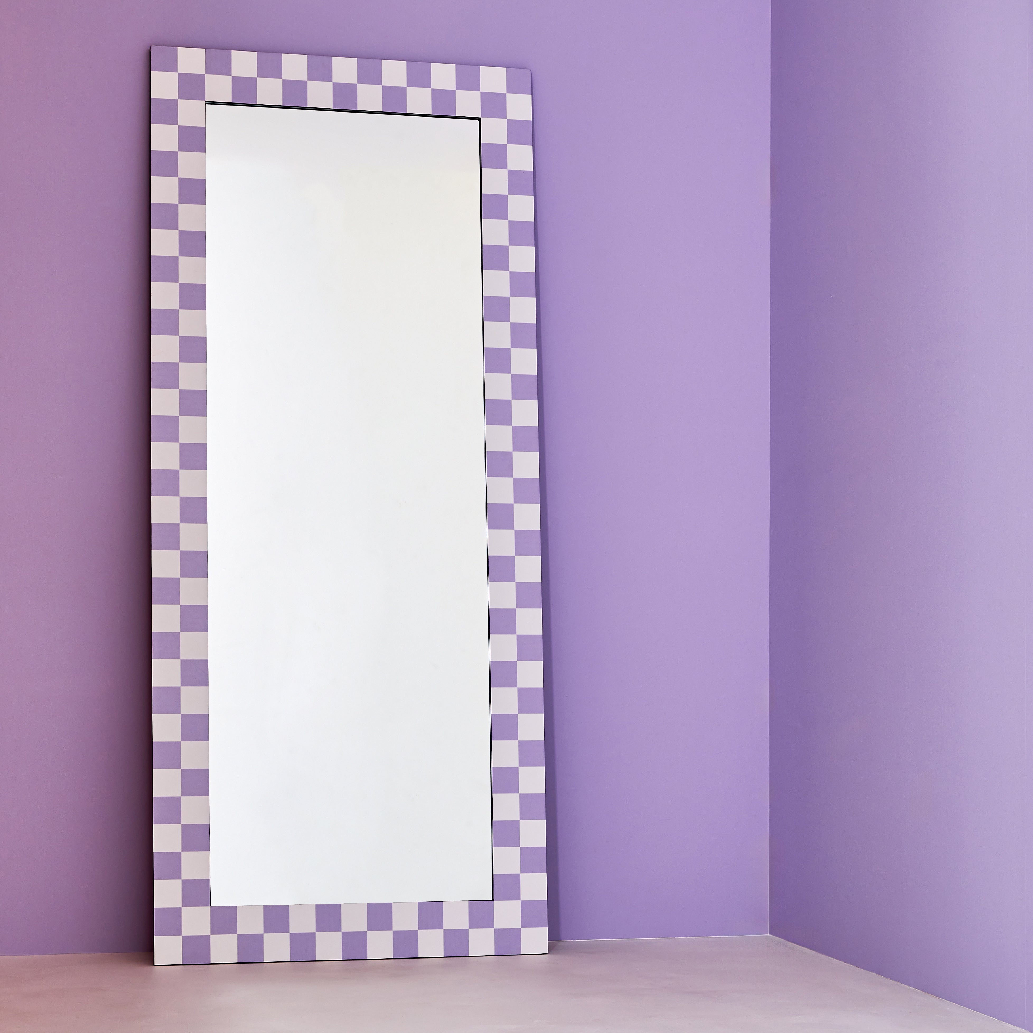 4MURS Miroir Digital damier Lavande