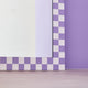 4MURS Miroir Digital damier Lavande