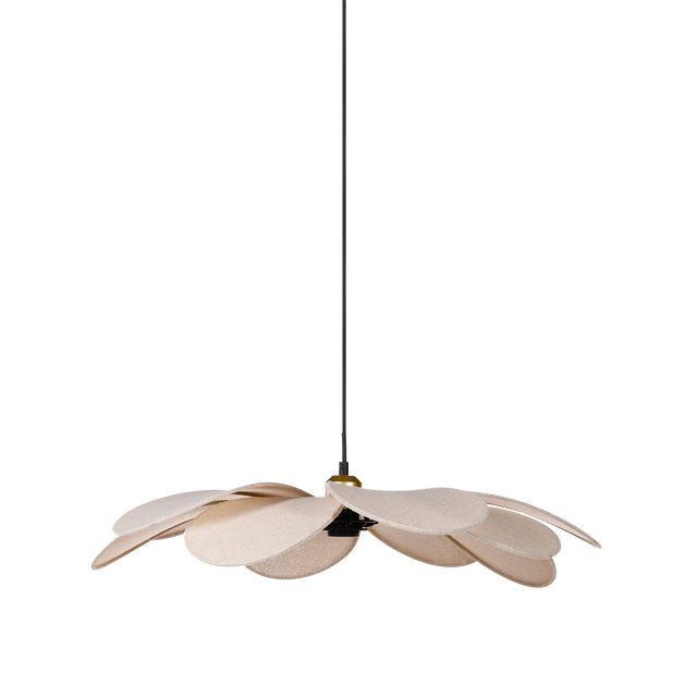 Ostaria Suspension MARGAUX écru 11 x 60 cm diamètre 60 cm
