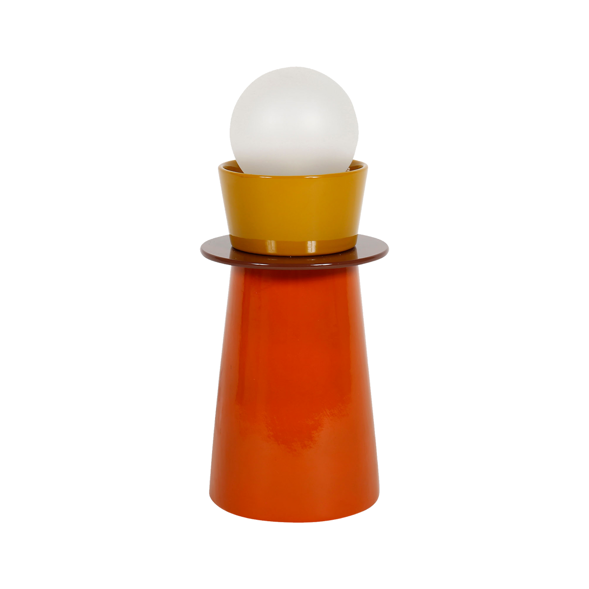 OSTARIA Lampe à poser Kendama Orange