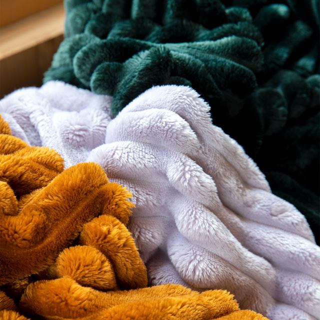 Plaid TULUM coloris caramel