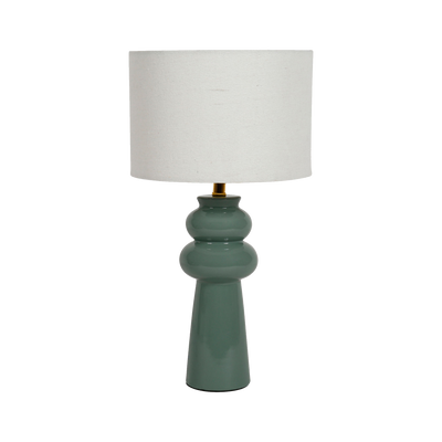Lampe à poser Reina Vert de gris