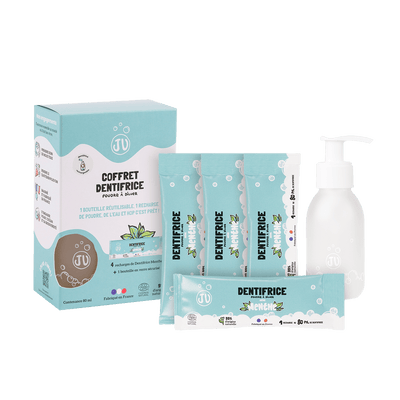 JULIETTE DIY cosmétique Coffret dentifrice menthe Bleu Menthe 32G