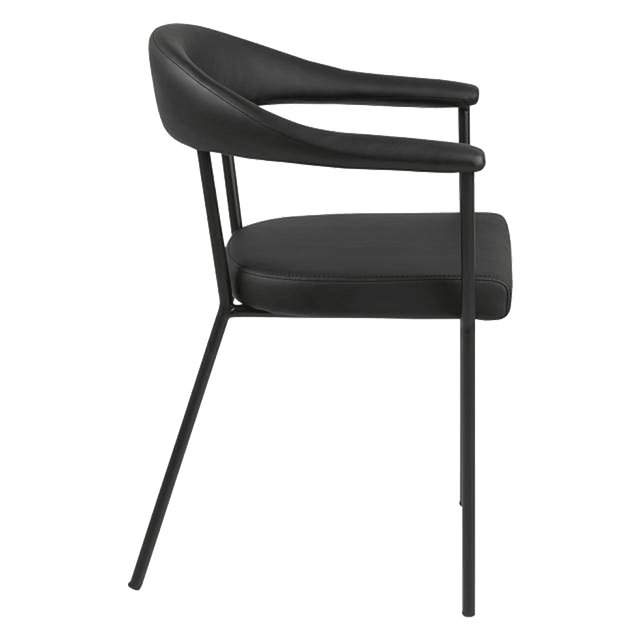 Chaise FINLEY coloris noir