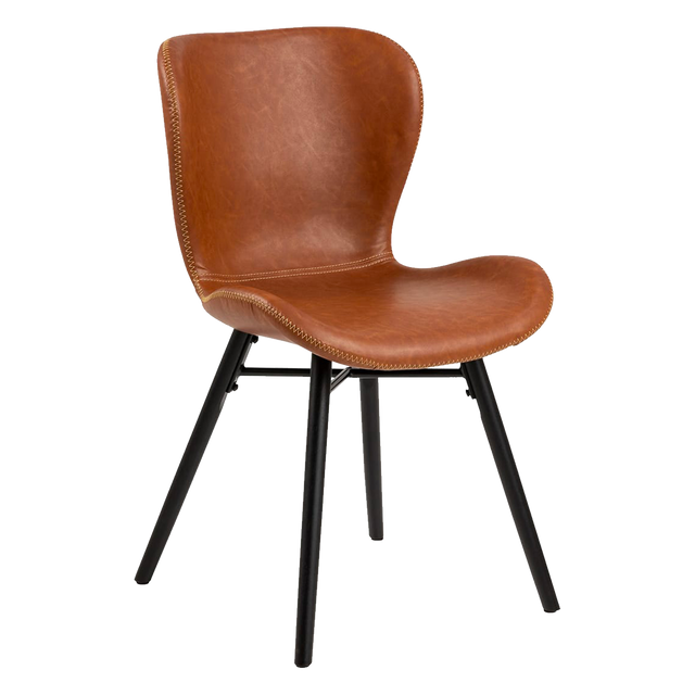 Chaise HAZEL coloris cognac