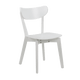 Chaise Roxby Blanc 1 place