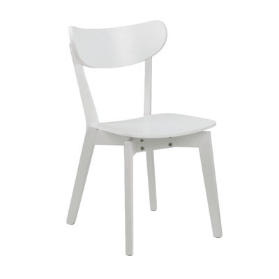 Chaise Roxby Blanc 1 place
