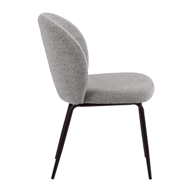 Chaise BOBBY coloris gris