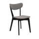 Chaise Roxby Gris 1 place