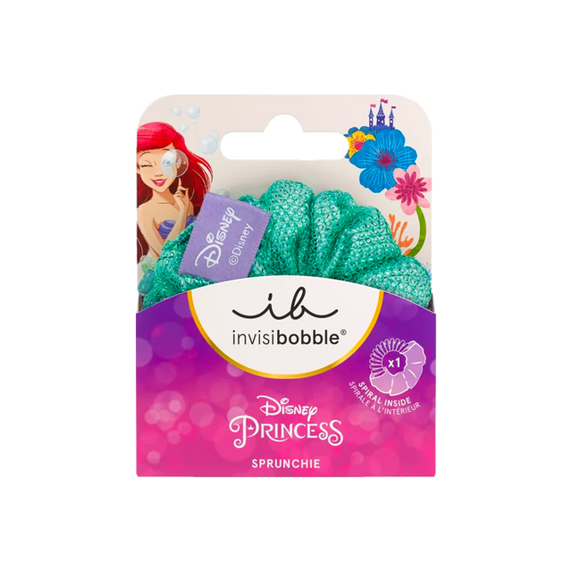 Invisibobble Élastiques SPRUNCHIE DISNEY ARIEL coloris vert