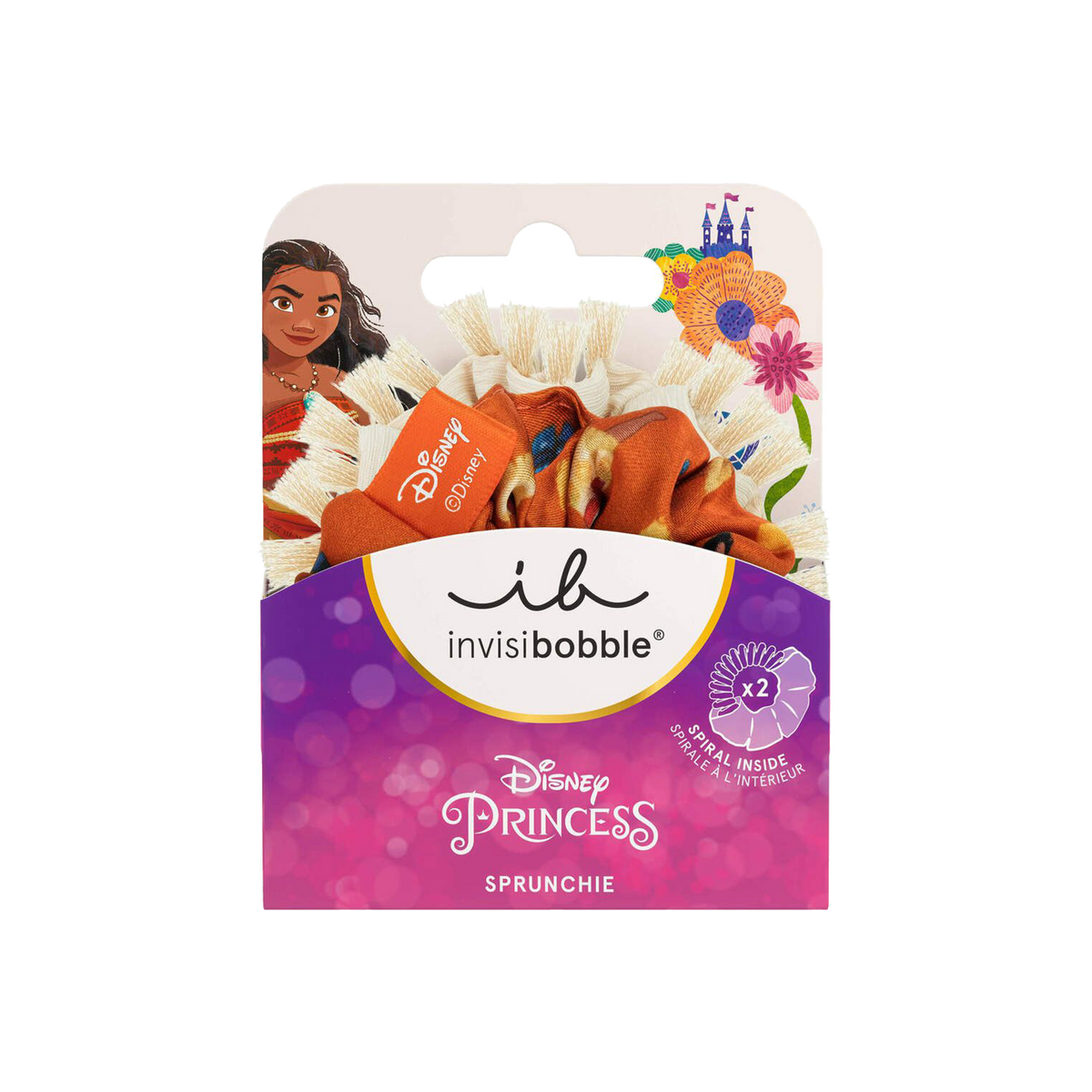 INVISIBOBBLE Élastiques Sprunchie disney vaiana Multicolore
