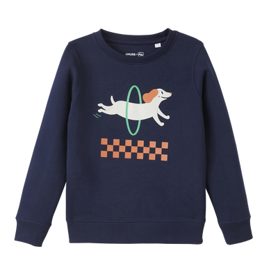 4MURS Sweat-shirt Chachien Bleu marine